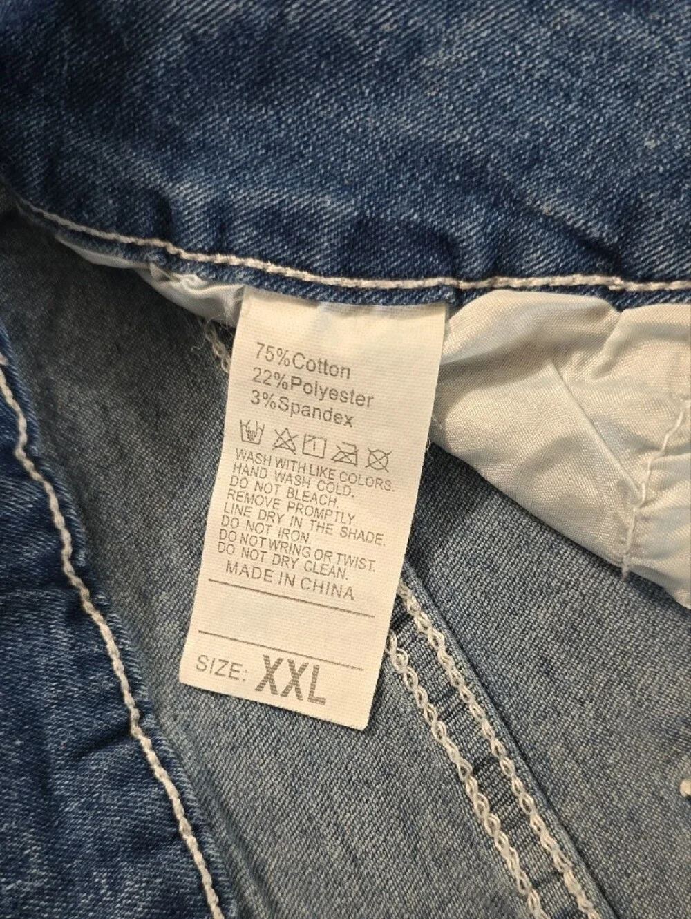 Women's Blue Denim Shorts